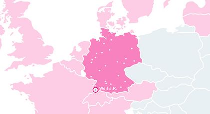 Möbeldistribution mit FRÖDE: Mit 36 Möbelverteilzentren allein in Deutschland.